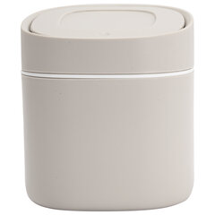 Контейнер, урна, ведерко для мусора с микролифтом НАСТОЛЬНОЕ, 2,8 л, 155&times;135 мм, серый, BOOMHOUSE (БУМХАУС), 238899