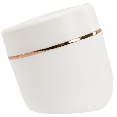 Контейнер урна ведерко для мусора с микролифтом НАСТОЛЬНОЕ 2 л 150х160мм бел. BoomHouse, 238900