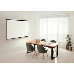 Экран Cactus Wallscreen CS-PSW-180&times;180, 180&times;180 см, 1:1, настенно-потолочный, белый