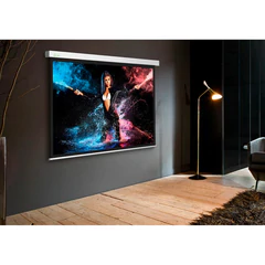 Экран Cactus Wallscreen CS-PSW-180&times;180, 180&times;180 см, 1:1, настенно-потолочный, белый