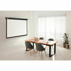 Экран Cactus Wallscreen CS-PSW-180X180-SG, 180&times;180 см, 1:1, настенно-потолочный, серый