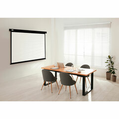 Экран Cactus Wallscreen CS-PSW-180X180-BK, 180&times;180 см, 1:1, настенно-потолочный, черный