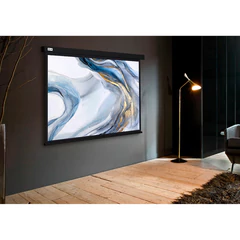 Экран Cactus Wallscreen CS-PSW-180X180-BK, 180&times;180 см, 1:1, настенно-потолочный, черный