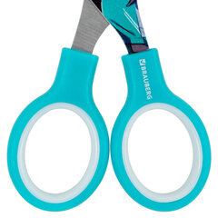 Ножницы 130 мм, мятные, с цветной печатью &laquo;Аниме&raquo;, BRAUBERG ANIME, 238956