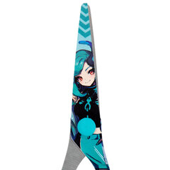 Ножницы 130 мм, мятные, с цветной печатью &laquo;Аниме&raquo;, BRAUBERG ANIME, 238956