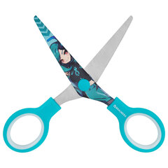 Ножницы 130 мм, мятные, с цветной печатью &laquo;Аниме&raquo;, BRAUBERG ANIME, 238956