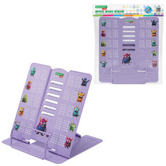 Подставка для книг и учебников большая BRAUBERG KIDS "Monsters" с таблицей умножения, регулируемый угол наклона, металлическая, 238964