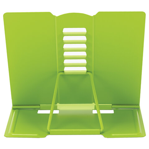 Подставка для книг и учебников BRAUBERG KIDS mini "Авокадо" с таблицей умножения, регулируемый угол наклона, металлическая, 238969 - фото 6