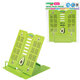 Подставка для книг и учебников BRAUBERG KIDS mini "Авокадо" с таблицей умножения, регулируемый угол наклона, металлическая, 238969