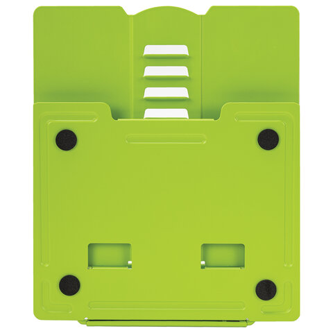 Подставка для книг и учебников BRAUBERG KIDS mini "Авокадо" с таблицей умножения, регулируемый угол наклона, металлическая, 238969 - фото 9