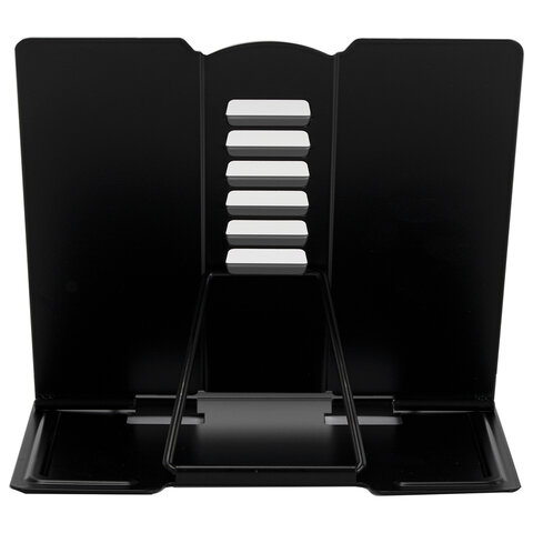 Подставка для книг и учебников BRAUBERG KIDS mini "Black", регулируемый угол наклона, металлическая, 238972 - фото 6