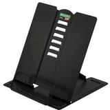 Подставка для книг и учебников BRAUBERG KIDS mini "Black", регулируемый угол наклона, металлическая, 238972
