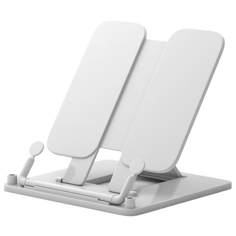 Подставка для книг и учебников ERICH KRAUSE Classic, пластиковая, белая, 53527