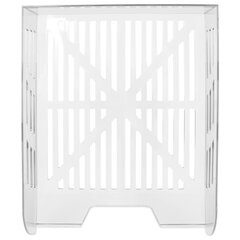 Лоток горизонтальный для бумаг BRAUBERG ECO, 330&times;245&times;65 мм, сетчатый, прозрачный, 239013