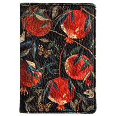 Обложка для паспорта BRUNO VISCONTI, экокожа, &laquo;FLORA. Гранат&raquo;, 3-620/<wbr/>03