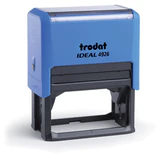 Оснастка для штампа, оттиск 75х38 мм, синий, TRODAT IDEAL 4926 P2, корпус синий, подушка, 202770