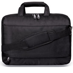 Сумка портфель BRAUBERG DANDY с отделением для ноутбука 15-16", 2 отделения, &laquo;Combi&raquo;, черная, 32&times;41&times;10 см, 240397