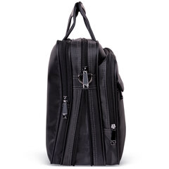 Сумка портфель BRAUBERG CONTROL с отделением для ноутбука 15,6", 2 отделения, темно-серая, 29&times;39&times;11 см, 240398