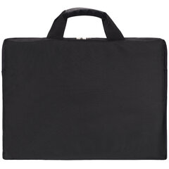 Сумка портфель BRAUBERG TEMPO с отделением для ноутбука 15,6", карман, &laquo;Rush&raquo;, черная, 30&times;40&times;4 см, 240453