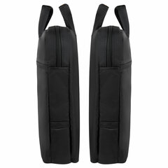 Сумка портфель BRAUBERG MOTIVE с отделением для ноутбука 15,6", 3 кармана, &laquo;Chance&raquo;, черная, 30&times;40&times;4 см, 240458