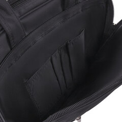 Сумка портфель BRAUBERG CONTROL с отделением для ноутбука 15-16", 2 отделения, черная, 31&times;41&times;15 см, 240508