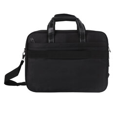 Сумка портфель BRAUBERG CARBON с отделением для ноутбука 15-16", 2 отделения, черная, 31&times;41&times;13 см, 240509