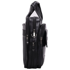 Сумка портфель BRAUBERG DANDY с отделением для ноутбука 15-16", 2 отделения, экокожа, &laquo;Quantum&raquo;, 31&times;41&times;15 см, 240511