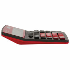 Калькулятор настольный BRAUBERG EXTRA COLOR-12-BKWR (206&times;155 мм), 12 разрядов, двойное питание, ЧЕРНО-МАЛИНОВЫЙ, 250479