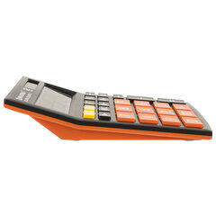 Калькулятор настольный BRAUBERG ULTRA COLOR-12-BKRG (192&times;143 мм), 12 разрядов, двойное питание, ЧЕРНО-ОРАНЖЕВЫЙ, 250499