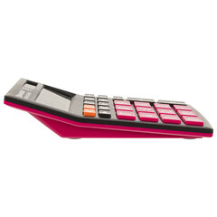 Калькулятор настольный BRAUBERG ULTRA COLOR-12-BKWR (192&times;143 мм), 12 разрядов, двойное питание, ЧЕРНО-МАЛИНОВЫЙ, 250500