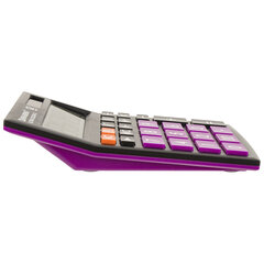 Калькулятор настольный BRAUBERG ULTRA COLOR-12-BKPR (192&times;143 мм), 12 разрядов, двойное питание, ЧЕРНО-ФИОЛЕТОВЫЙ, 250501