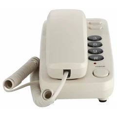 Телефон RITMIX RT-100 ivory, световая индикация звонка, отключение микрофона, СЛОНОВАЯ КОСТЬ