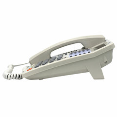 Телефон RITMIX RT-495 white, АОН, спикерфон, память 60 номеров, тональный/<wbr/>импульсный режим, белый