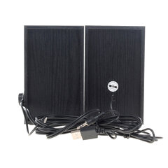 Колонки компьютерные SVEN SPS-517, 2.0, 6 Вт, питание USB, черные, SV-016180