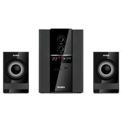 Колонки компьютерные SVEN MS-1821, 2.1, 44 Вт, Bluetooth, FM, USB, SD, черные, SV-020
