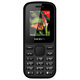 Телефон мобильный TEXET TM-130, 2 SIM, 1,77", 32 МБ, microSD, FM, фонарик, черный, 00-00001860