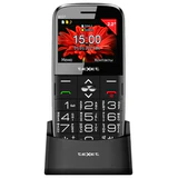 Телефон мобильный TEXET TM-B227, 2 SIM, 2,2", 32 МБ, microSD, FM, MP3, камера, фонарик, черный, 00-00001869