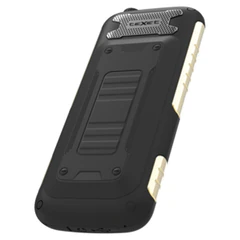 Телефон мобильный TEXET TM-D400, 2 SIM, 1,77", 32 Мб, microSD, FM, MP3, IP54, фонарик, черный