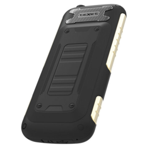 Телефон мобильный TEXET TM-D400, 2 SIM, 1,77", 32Мб, microSD, FM, MP3, IP54, фонарик, черный