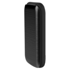 Телефон мобильный TEXET TM-422, 2 SIM, 2,4", раскладной, microSD, FM, MP3, Bluetooth, камера, фонарик, черный