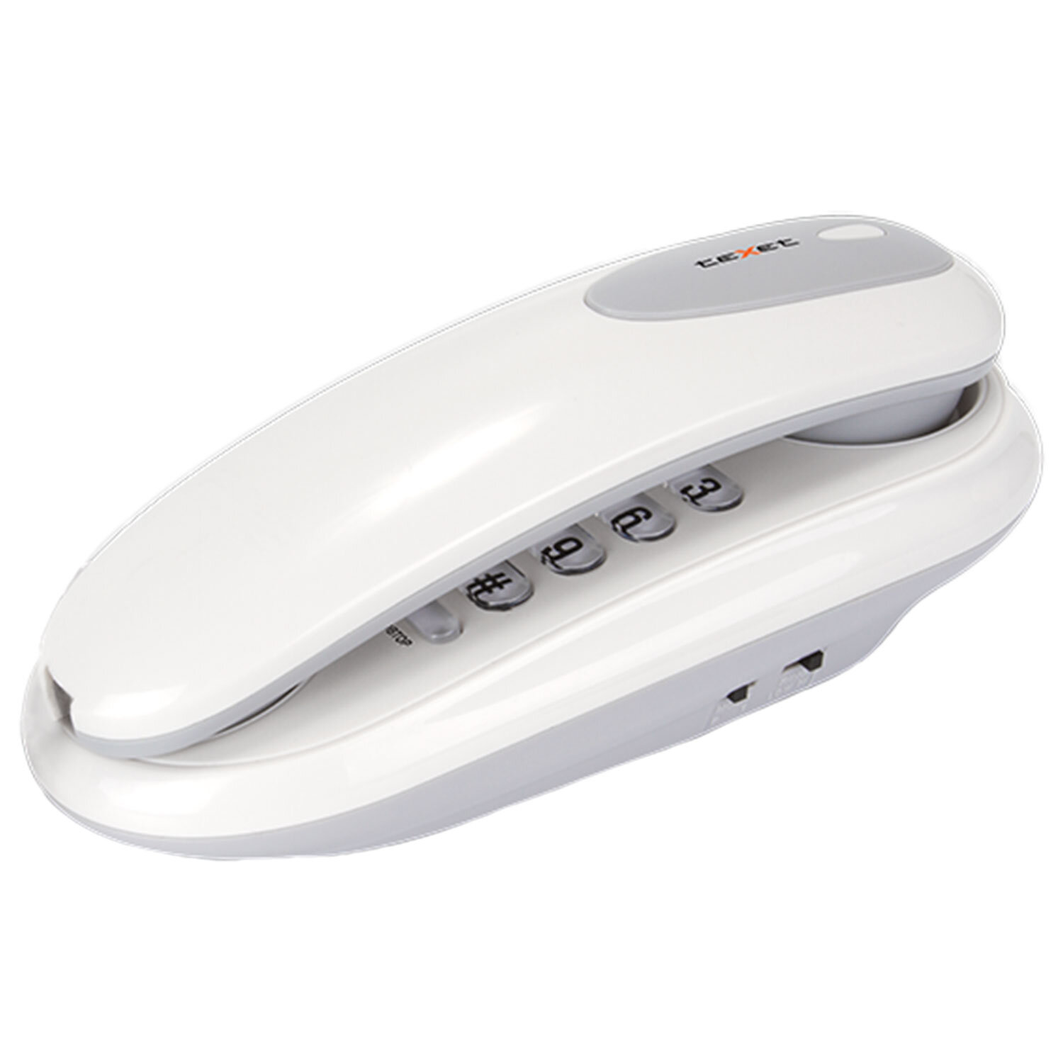 Телефон TEXET TX-236, тональный / импульсный режим, повтор, серый