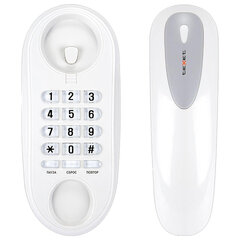 Телефон TEXET TX-236, тональный / импульсный режим, повтор, серый