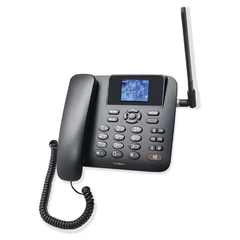 Телефон сотовый офисный TEXET FX-200, 2 SIM, 2,4", 512 Мб, microSD, FM, MP3, Bluetooth, спикерфон,черный