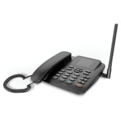 Телефон сотовый офисный TEXET FX-200, 2 SIM, 2,4", 512 Мб, microSD, FM, MP3, BT, спикерфон,черный