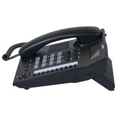 Телефон SANYO RA-S517B, спикерфон, память 30 номеров, тональный / импульсный режим, черный