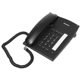 Телефон PANASONIC KX-TS2382RUB, память 10 последних набранных номеров, тональный/импульсный режим, повтор, чёрный
