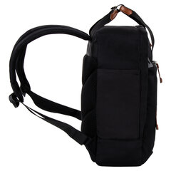 Рюкзак BRAUBERG FRIENDLY универсальный с длинными ручками, черный, 37&times;26&times;13 см, 270089