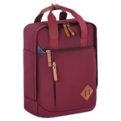 Рюкзак BRAUBERG FRIENDLY универсальный с длинными ручками, бордовый, 37&times;26&times;13 см, 270090