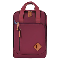 Рюкзак BRAUBERG FRIENDLY универсальный с длинными ручками, бордовый, 37&times;26&times;13 см, 270090