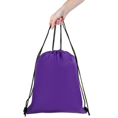 Мешок для обуви BRAUBERG ПРОЧНЫЙ, на шнурке, фиолетовый, 42&times;33 см, 270288